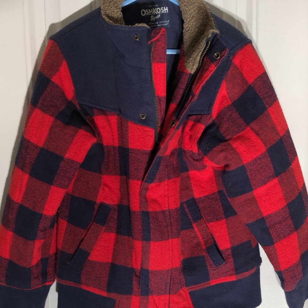 OshKosh Buffalo Plaid Coat